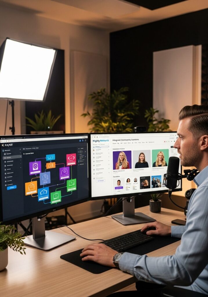 Mighty Networks vs. Kajabi Communities