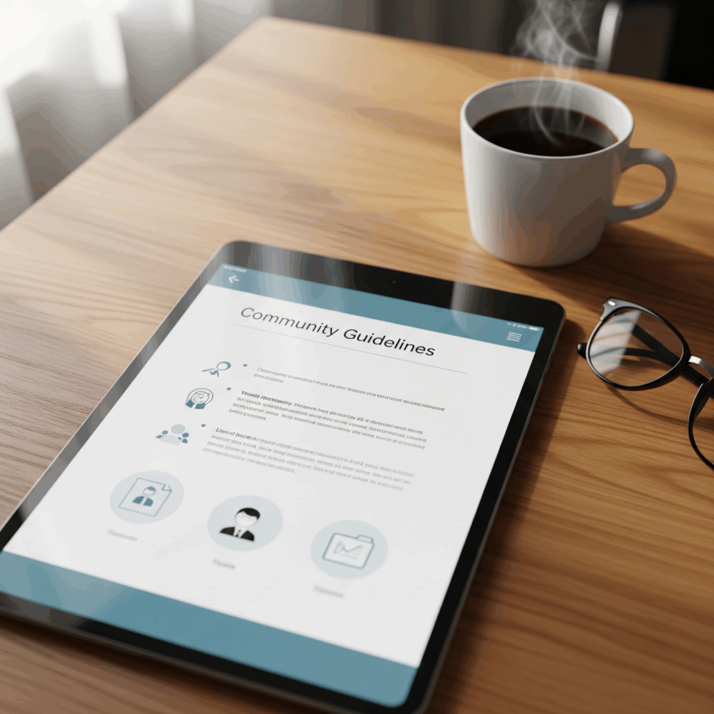 Moderate an Online Community