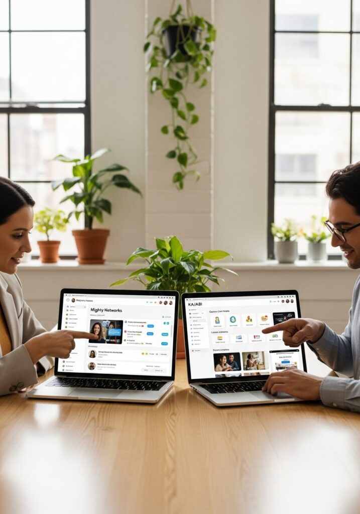Mighty Networks vs. Kajabi Communities
